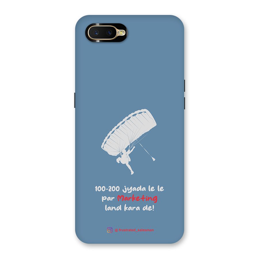Marketing Land Kara De SteelBlue Back Case for Oppo K1