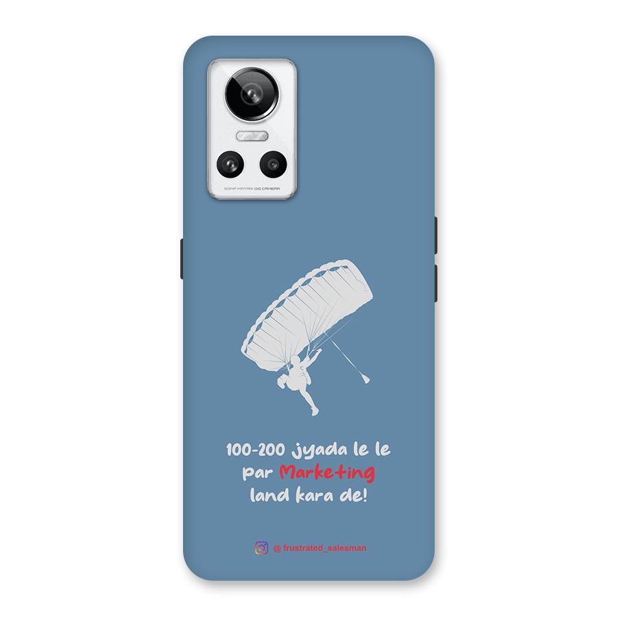 Marketing Land Kara De SteelBlue Back Case for Realme GT Neo 3