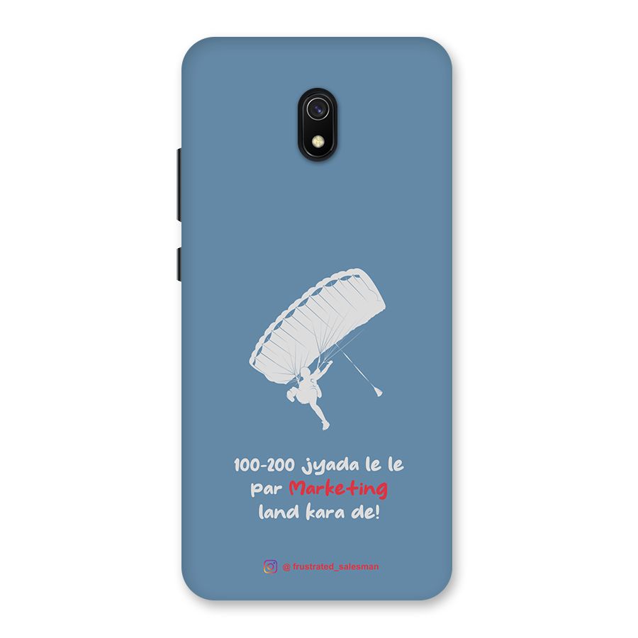 Marketing Land Kara De SteelBlue Back Case for Redmi 8A