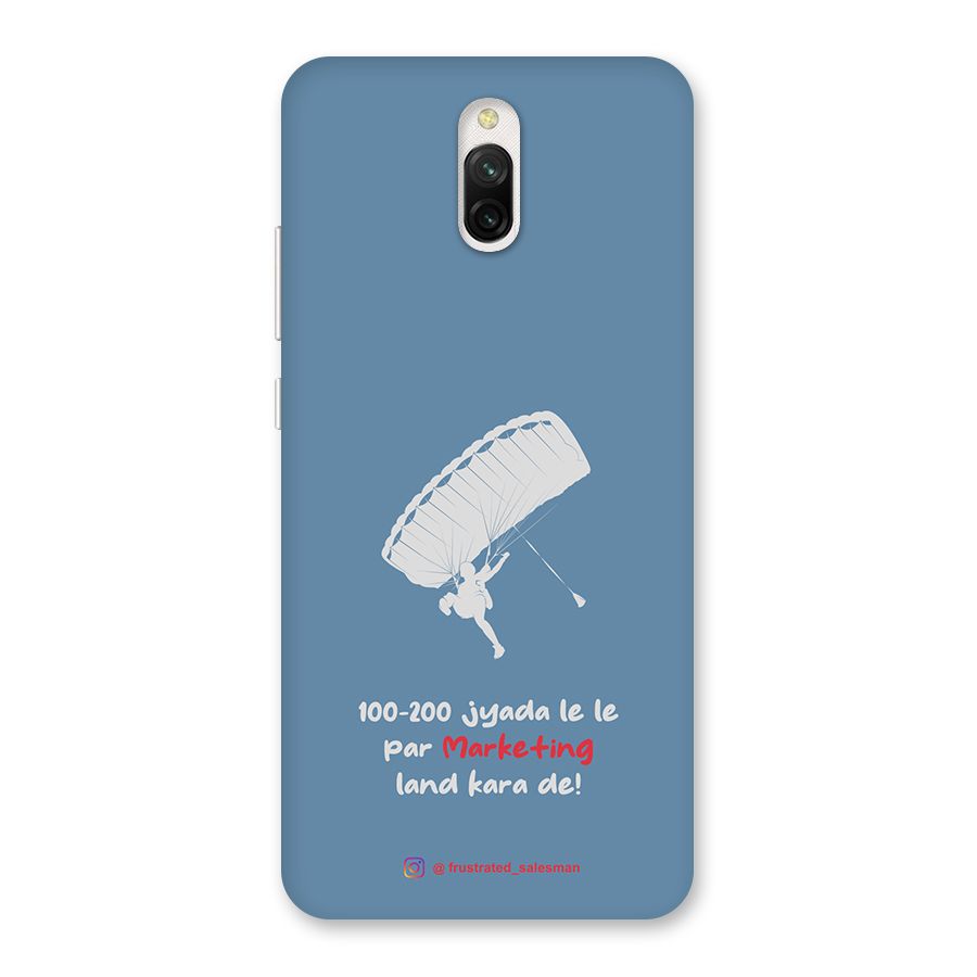 Marketing Land Kara De SteelBlue Back Case for Redmi 8A Dual
