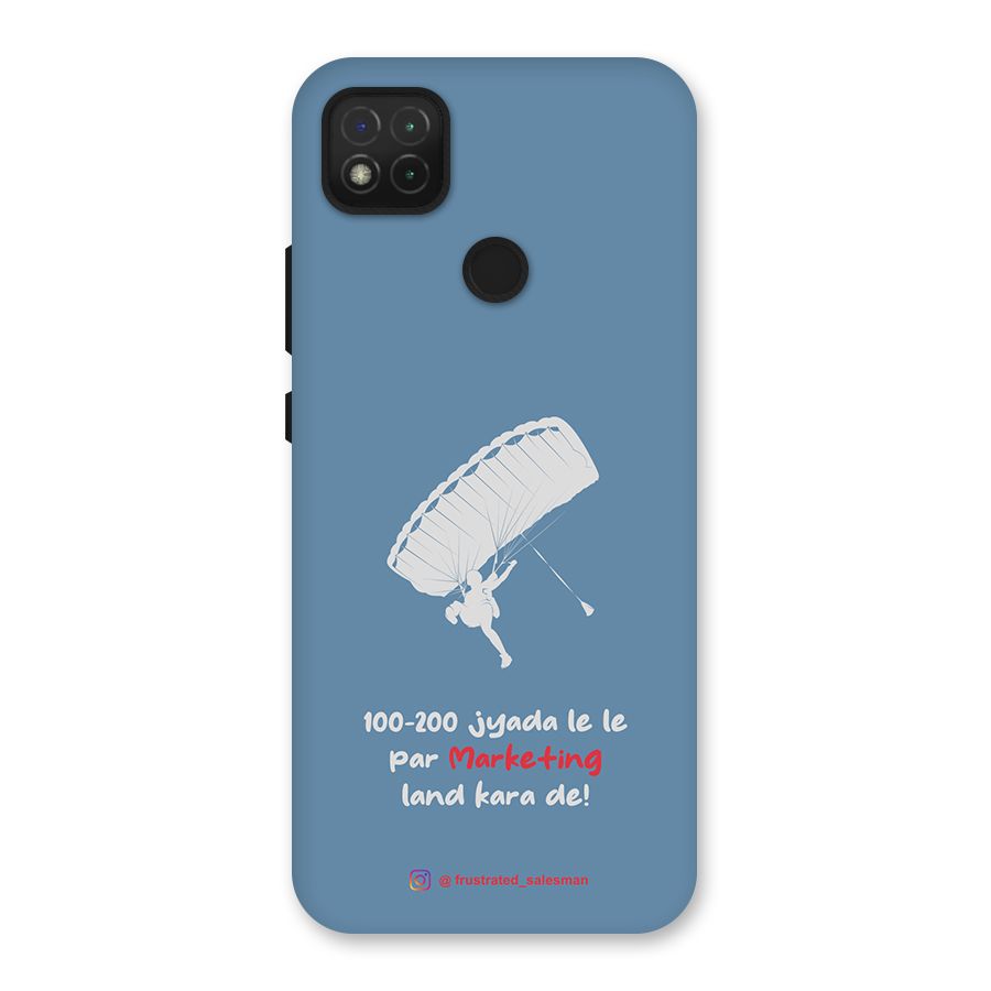 Marketing Land Kara De SteelBlue Back Case for Redmi 9