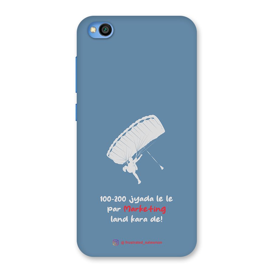 Marketing Land Kara De SteelBlue Back Case for Redmi Go