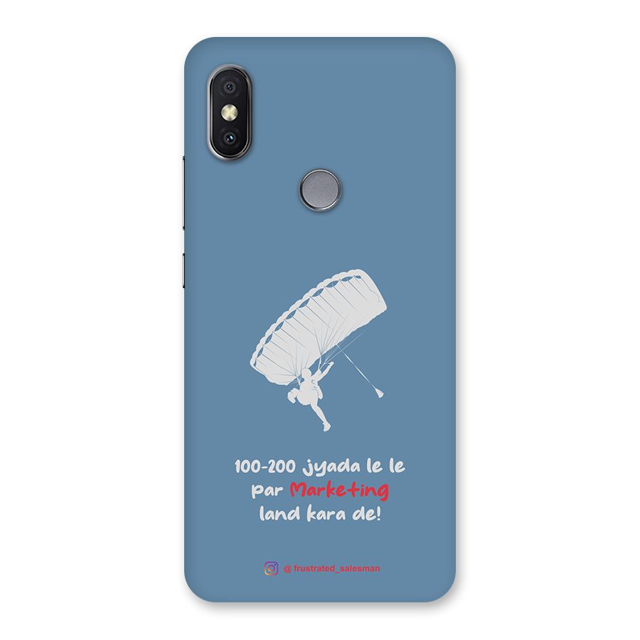 Marketing Land Kara De SteelBlue Back Case for Redmi Y2