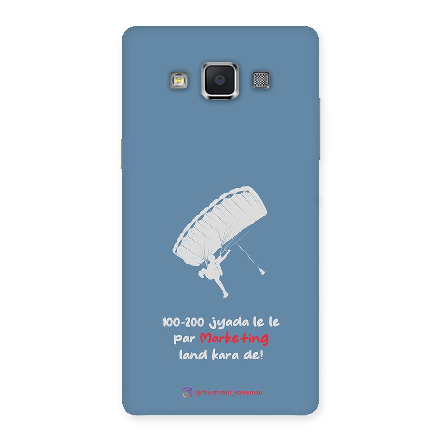 Marketing Land Kara De SteelBlue Back Case for Samsung Galaxy A5