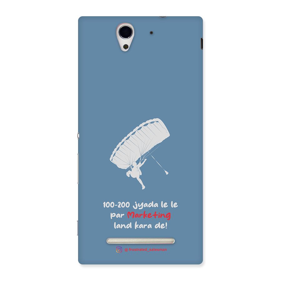 Marketing Land Kara De SteelBlue Back Case for Sony Xperia C3