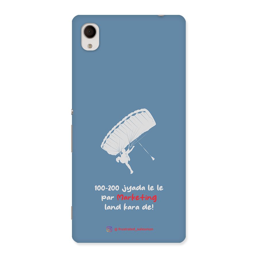 Marketing Land Kara De SteelBlue Back Case for Sony Xperia M4