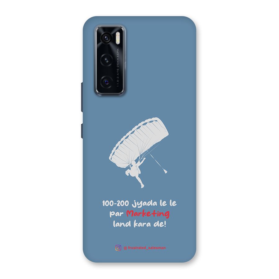 Marketing Land Kara De SteelBlue Back Case for Vivo V20 SE