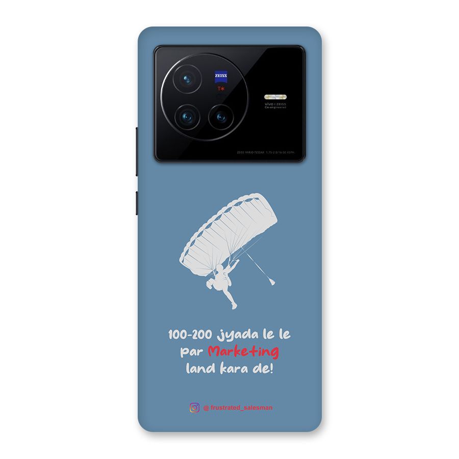 Marketing Land Kara De SteelBlue Back Case for Vivo X80