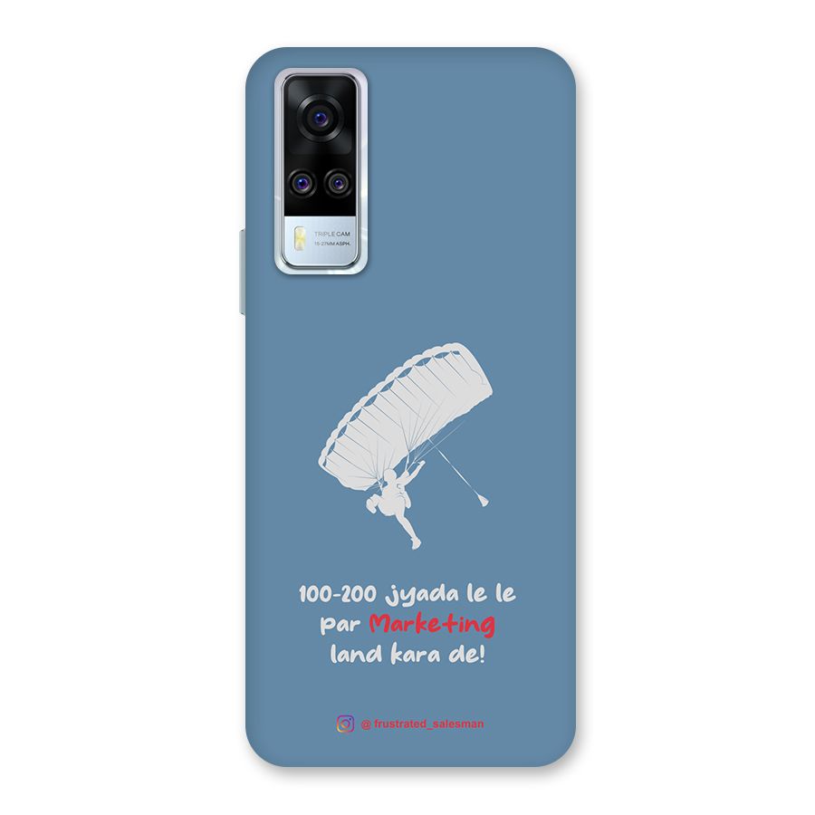 Marketing Land Kara De SteelBlue Back Case for Vivo Y31