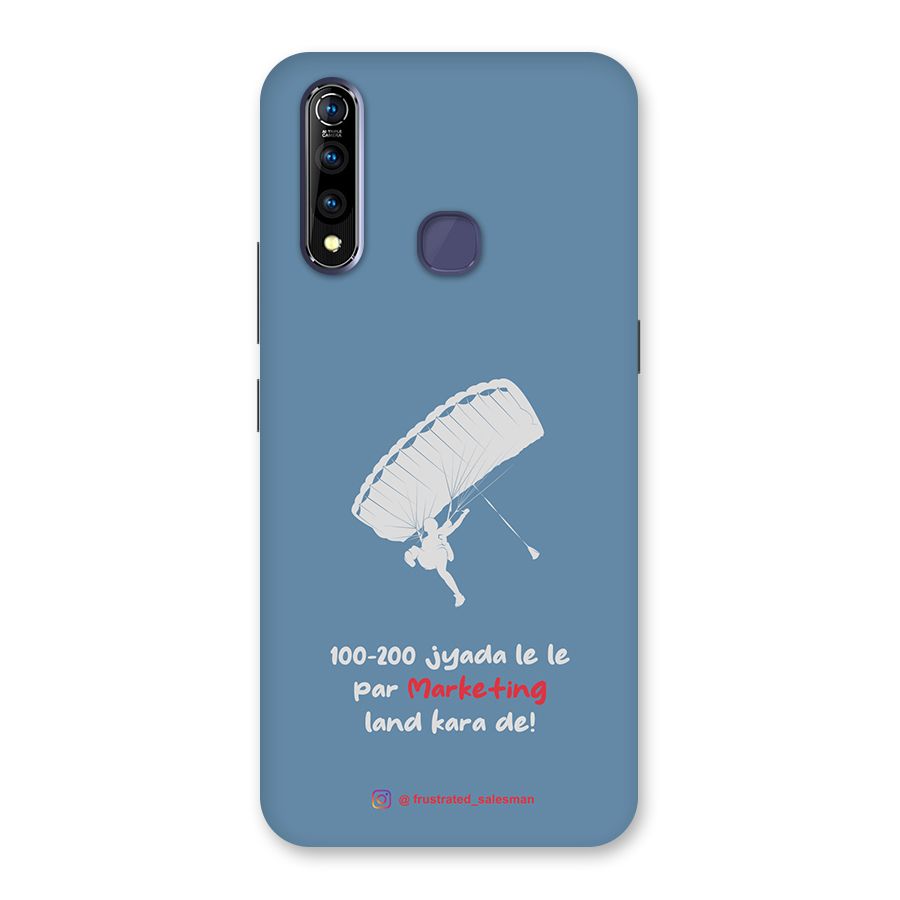 Marketing Land Kara De SteelBlue Back Case for Vivo Z1 Pro