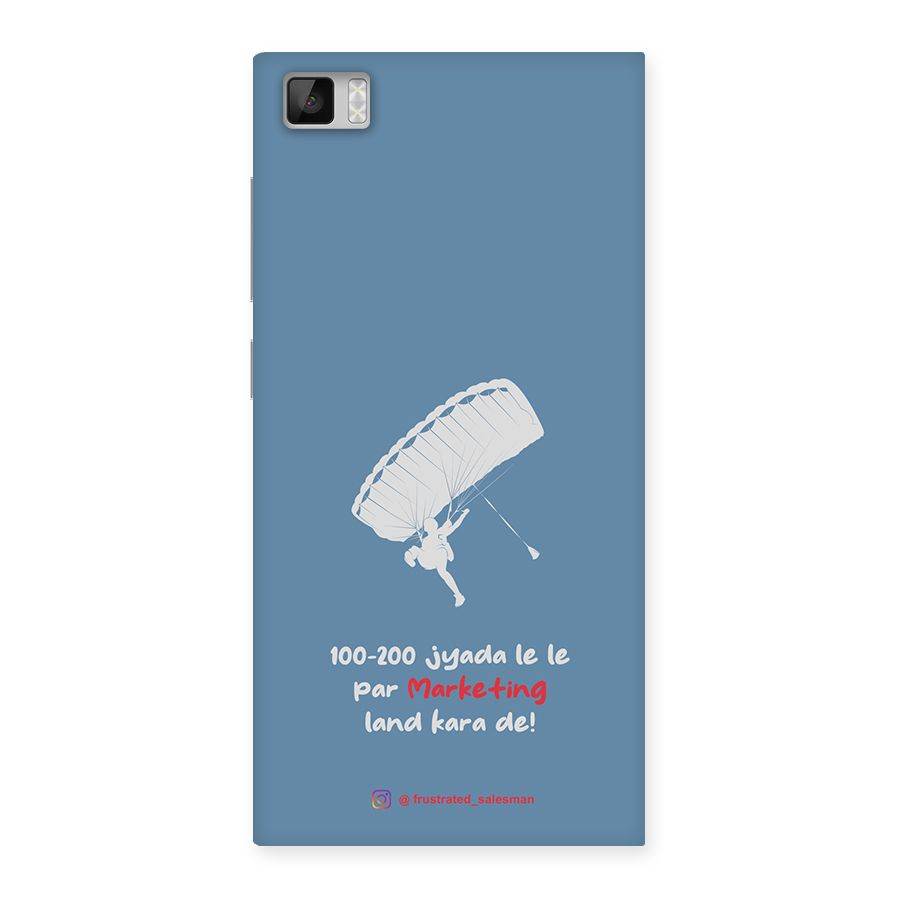 Marketing Land Kara De SteelBlue Back Case for Xiaomi Mi3