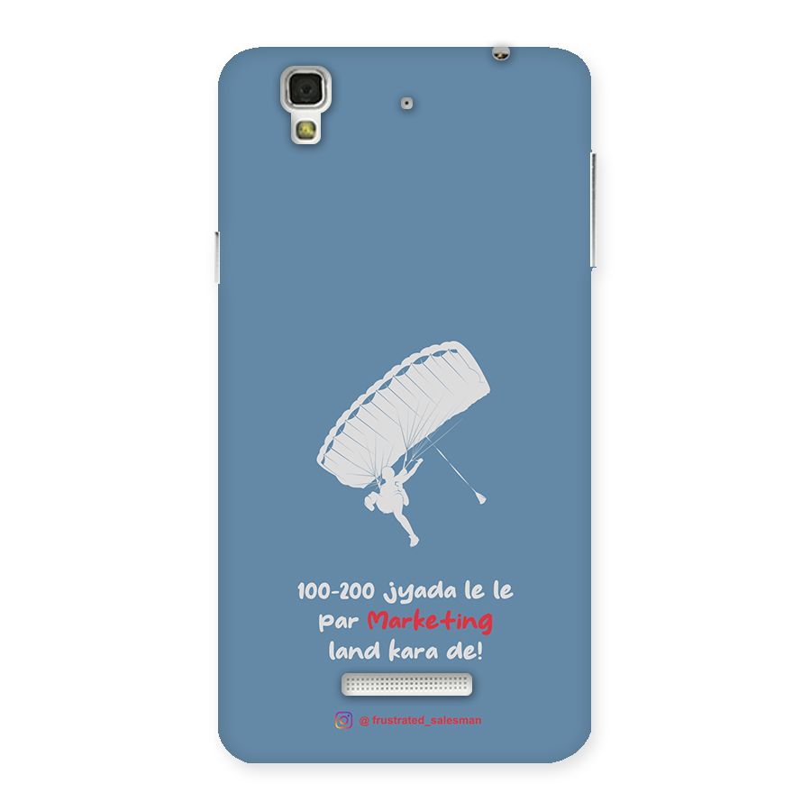 Marketing Land Kara De SteelBlue Back Case for Yu Yureka