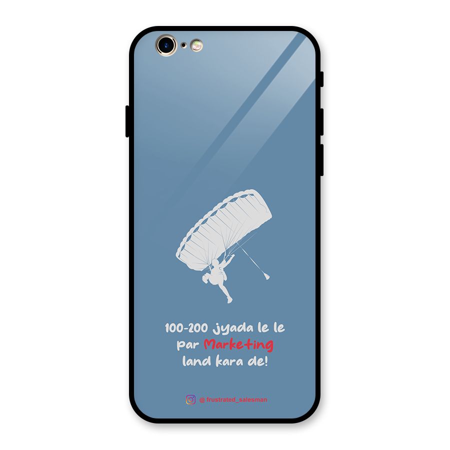Marketing Land Kara De SteelBlue Glass Back Case for iPhone 6 6S