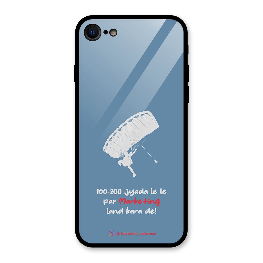 Marketing Land Kara De SteelBlue Glass Back Case for iPhone 7