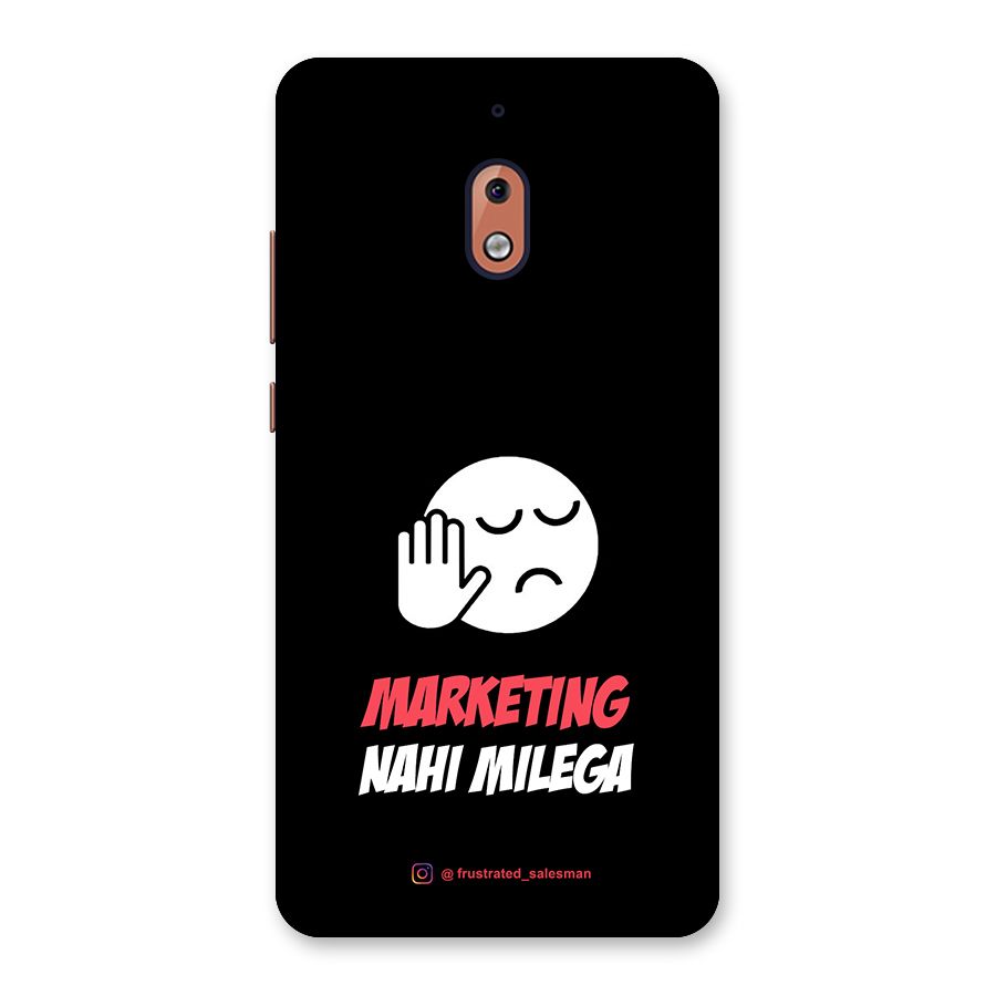 Marketing Nahi Milega Black Back Case for Nokia 2.1