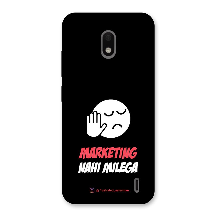 Marketing Nahi Milega Black Back Case for Nokia 2.2