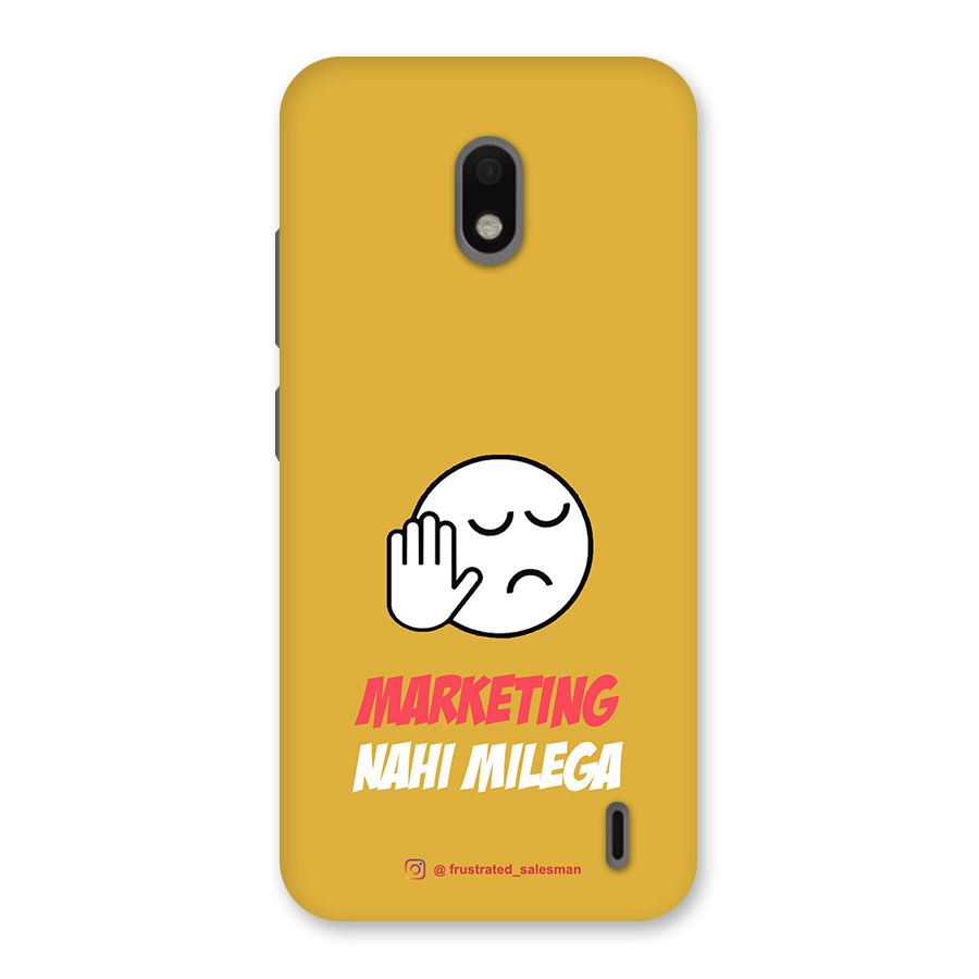 Marketing Nahi Milega Mustard Yellow Back Case for Nokia 2.2