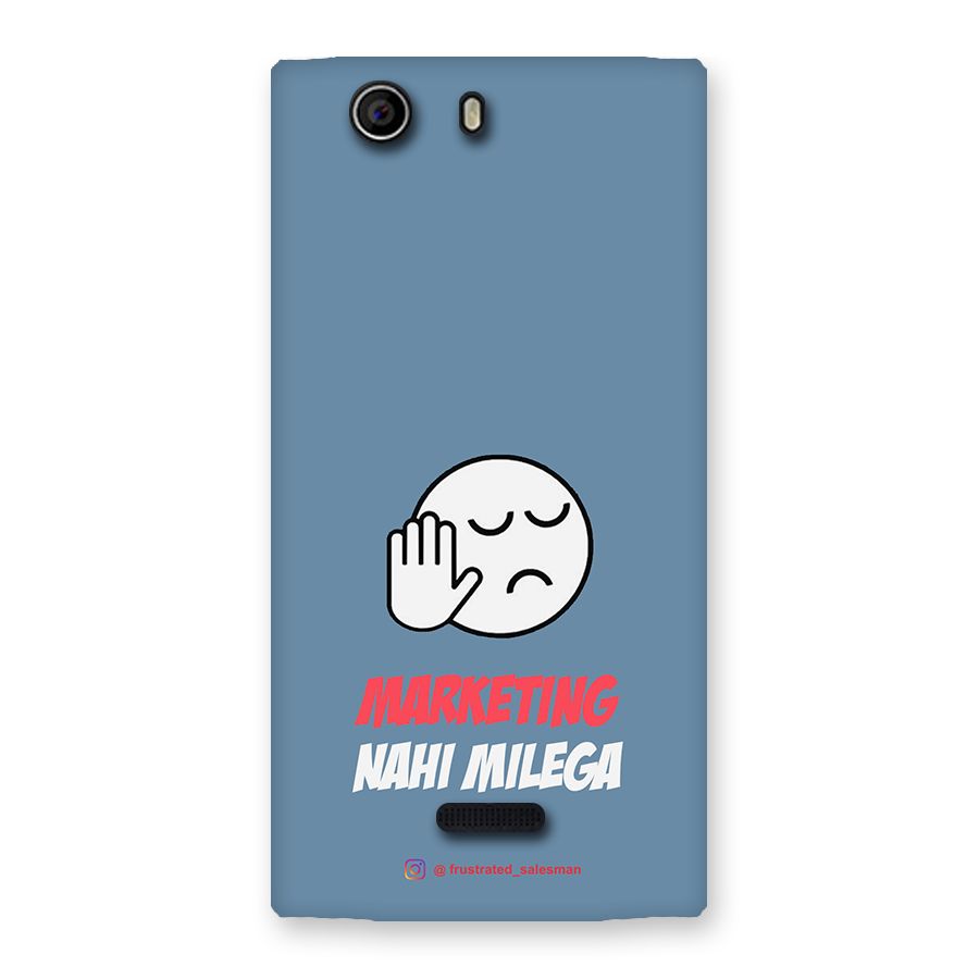 Marketing Nahi Milega SteelBlue Back Case for Canvas Nitro 2 E311