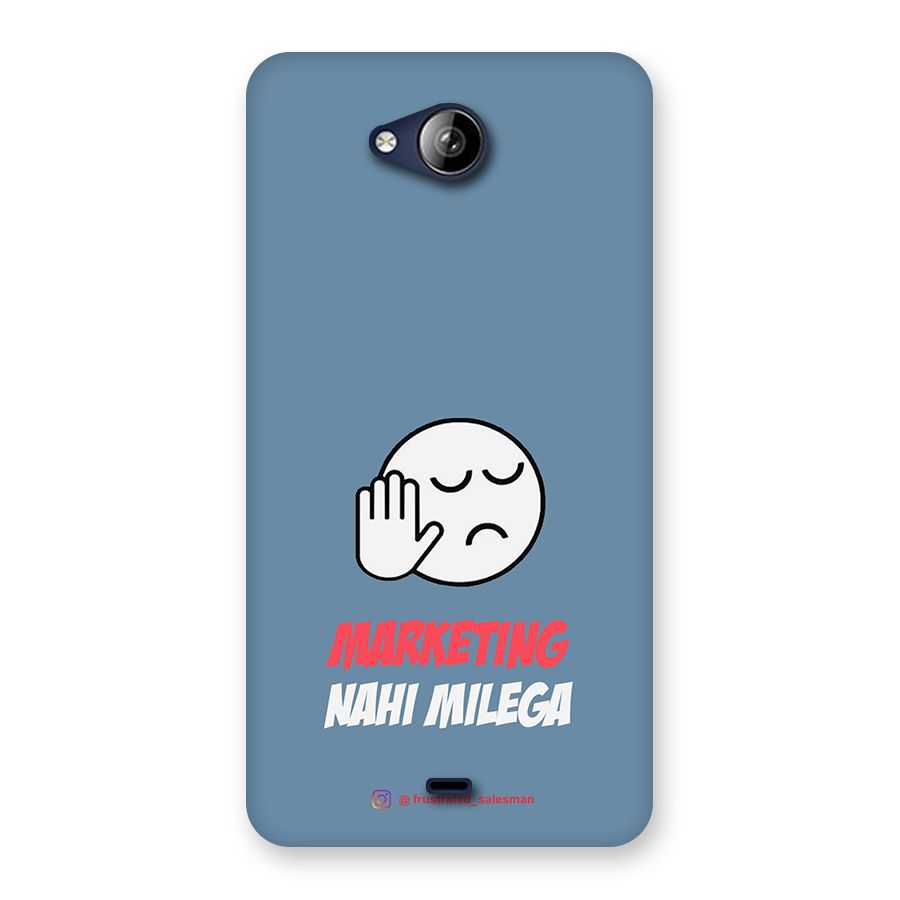 Marketing Nahi Milega SteelBlue Back Case for Canvas Play Q355