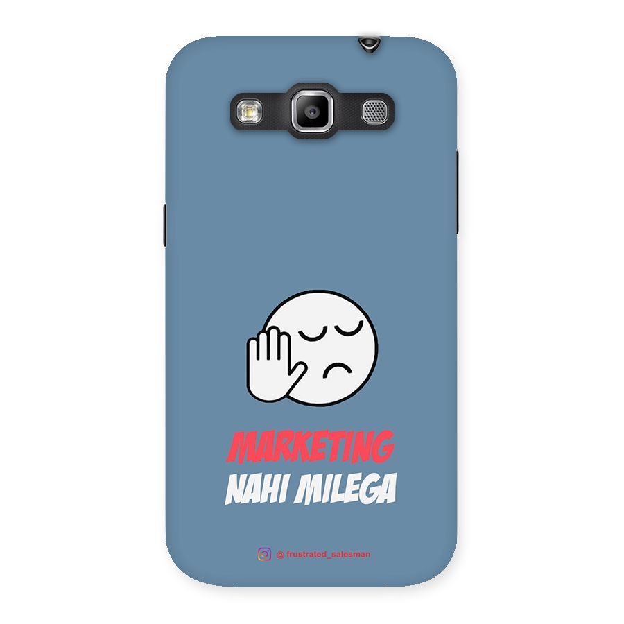 Marketing Nahi Milega SteelBlue Back Case for Galaxy Grand Quattro