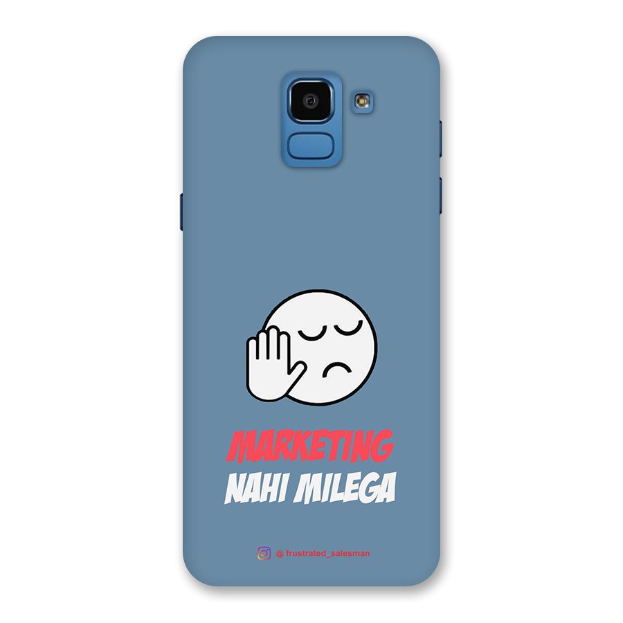 Marketing Nahi Milega SteelBlue Back Case for Galaxy On6