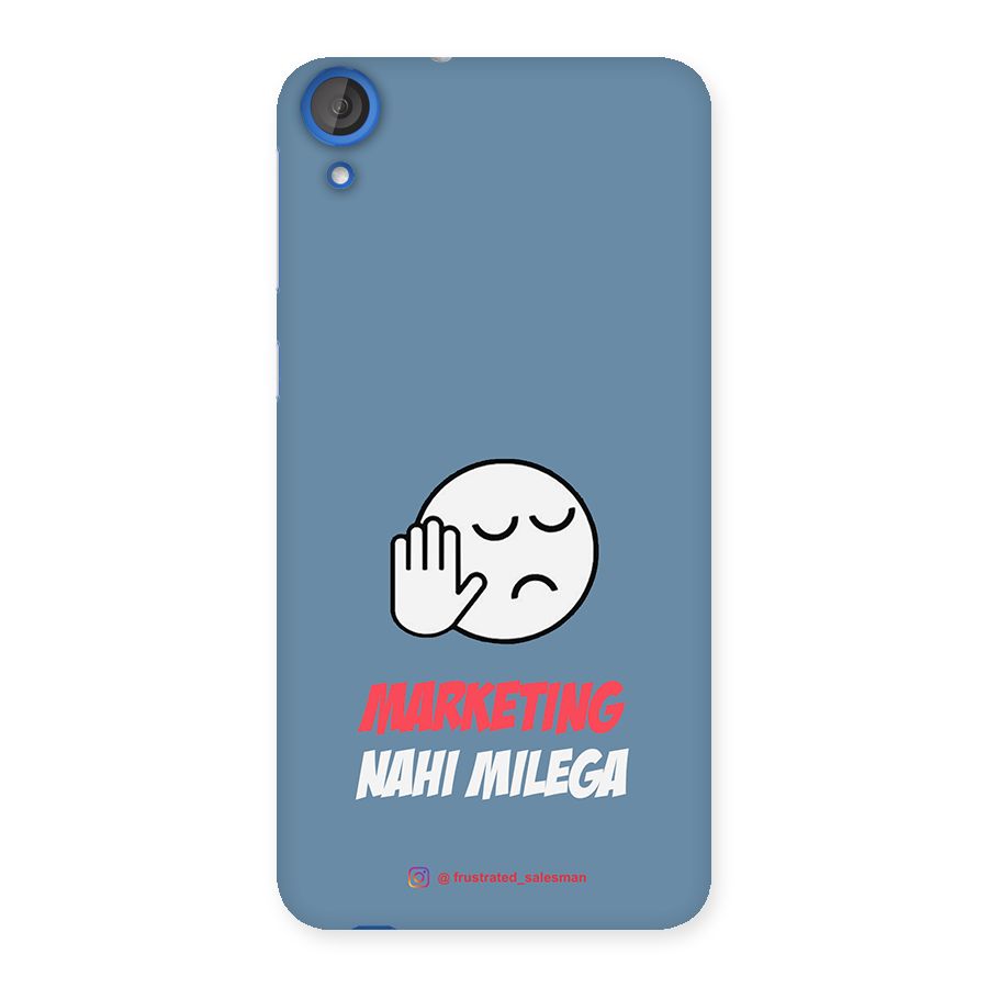 Marketing Nahi Milega SteelBlue Back Case for HTC Desire 820