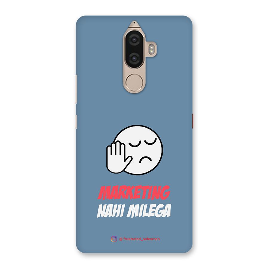 Marketing Nahi Milega SteelBlue Back Case for Lenovo K8 Note