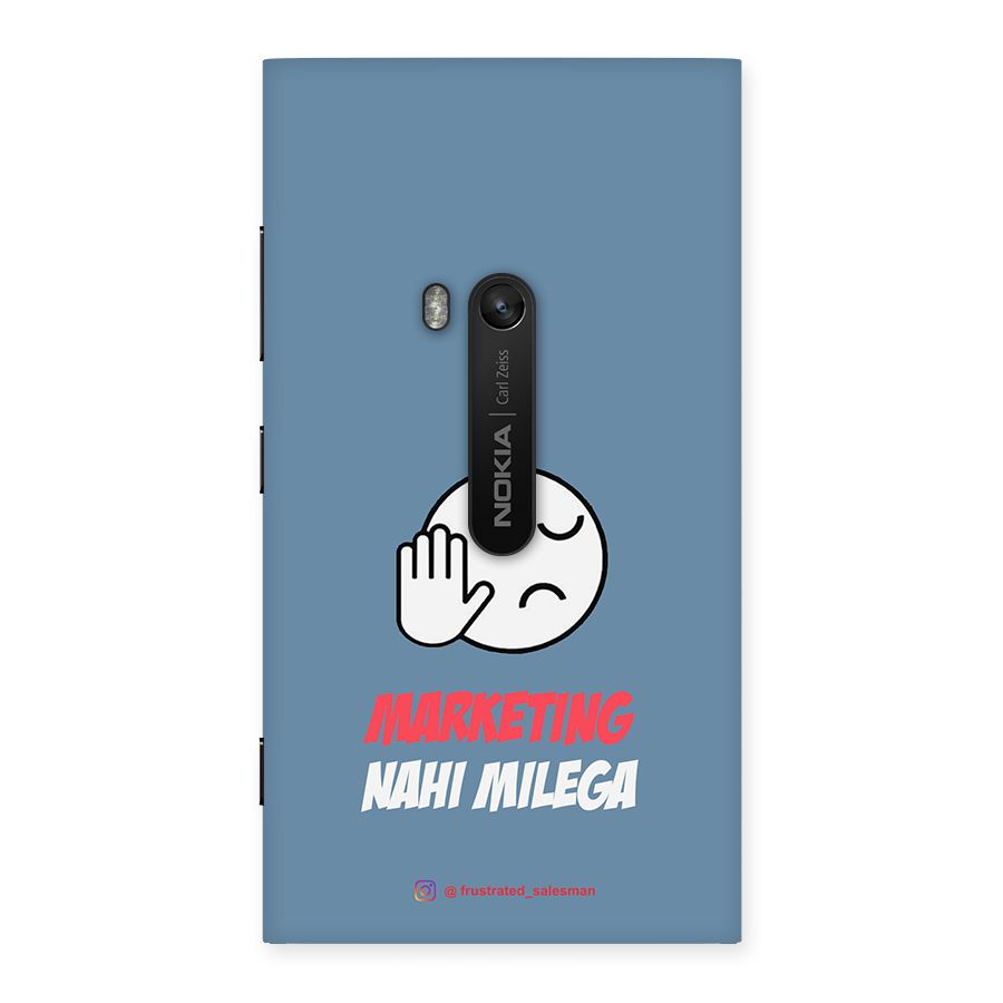 Marketing Nahi Milega SteelBlue Back Case for Lumia 920