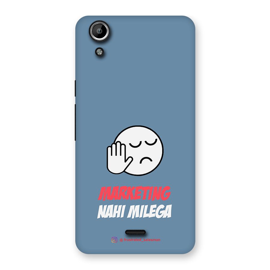 Marketing Nahi Milega SteelBlue Back Case for Micromax Canvas Selfie Lens Q345