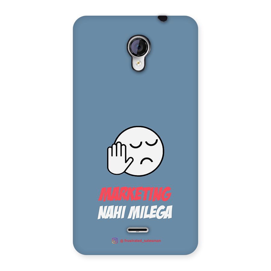 Marketing Nahi Milega SteelBlue Back Case for Micromax Unite 2 A106