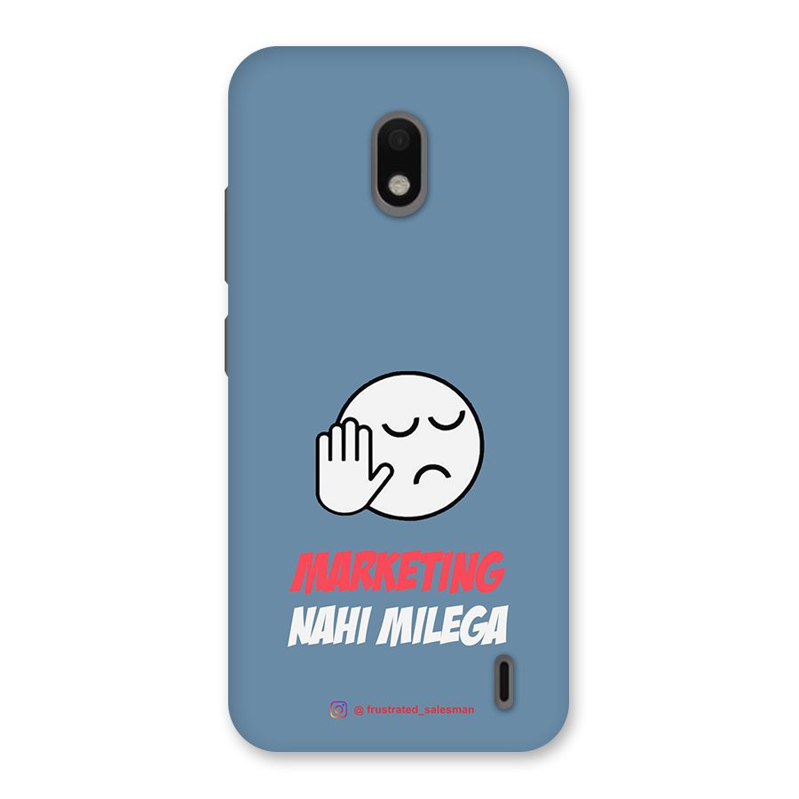 Marketing Nahi Milega SteelBlue Back Case for Nokia 2.2