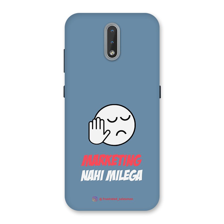 Marketing Nahi Milega SteelBlue Back Case for Nokia 2.3