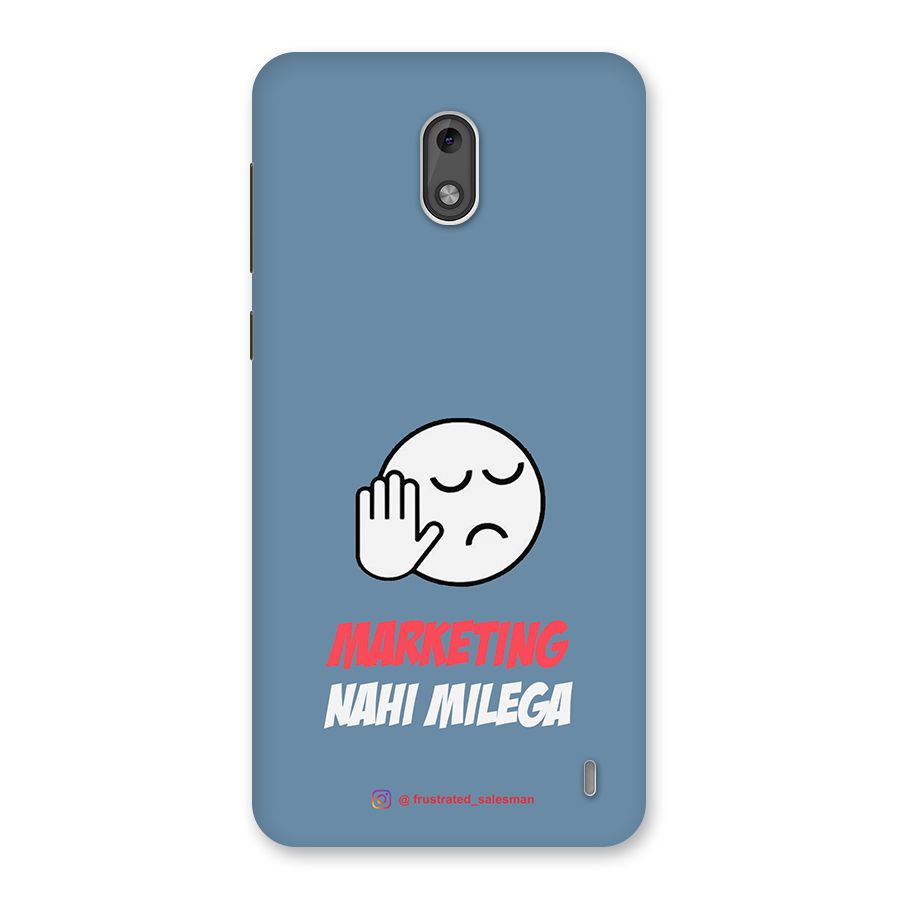 Marketing Nahi Milega SteelBlue Back Case for Nokia 2