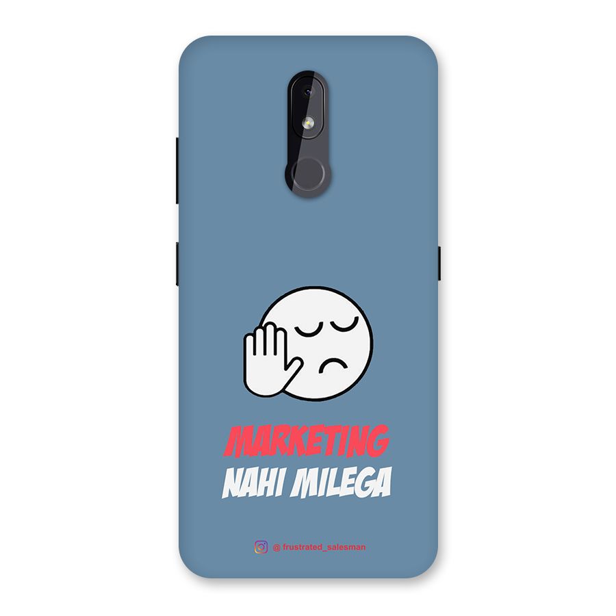 Marketing Nahi Milega SteelBlue Back Case for Nokia 3.2