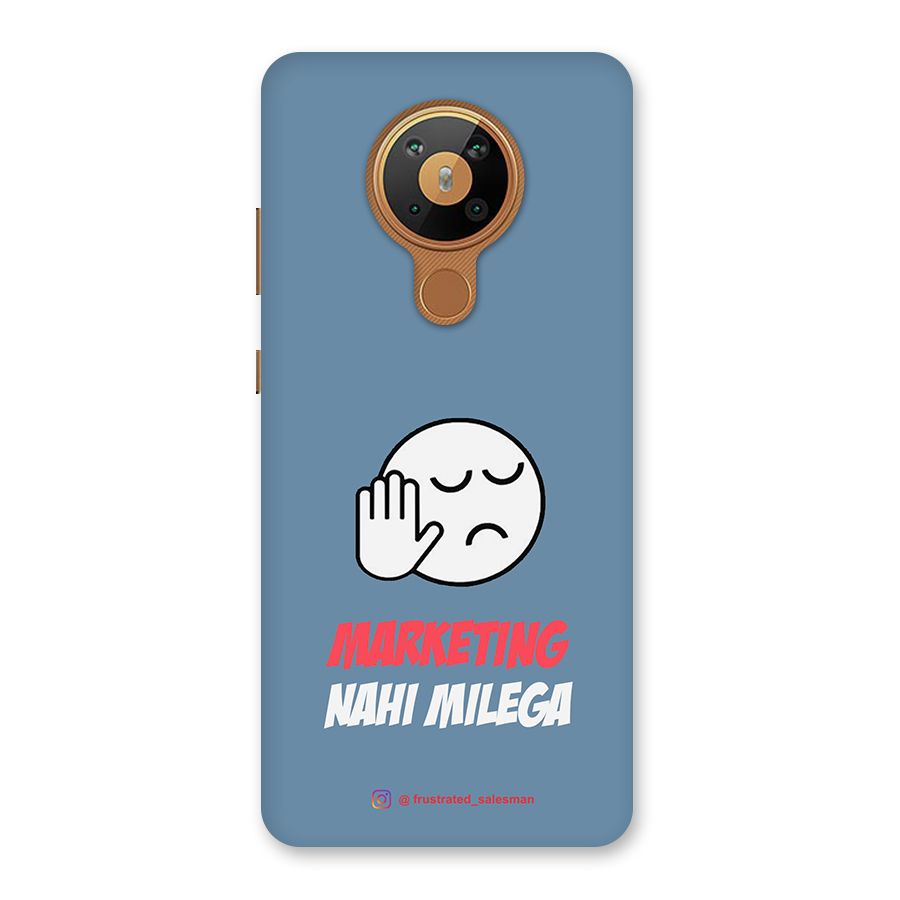 Marketing Nahi Milega SteelBlue Back Case for Nokia 5.3