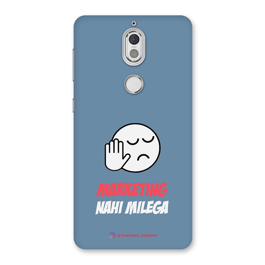 Marketing Nahi Milega SteelBlue Back Case for Nokia 7