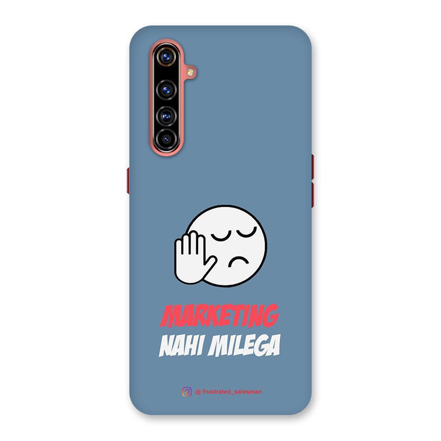 Marketing Nahi Milega SteelBlue Back Case for Realme X50 Pro