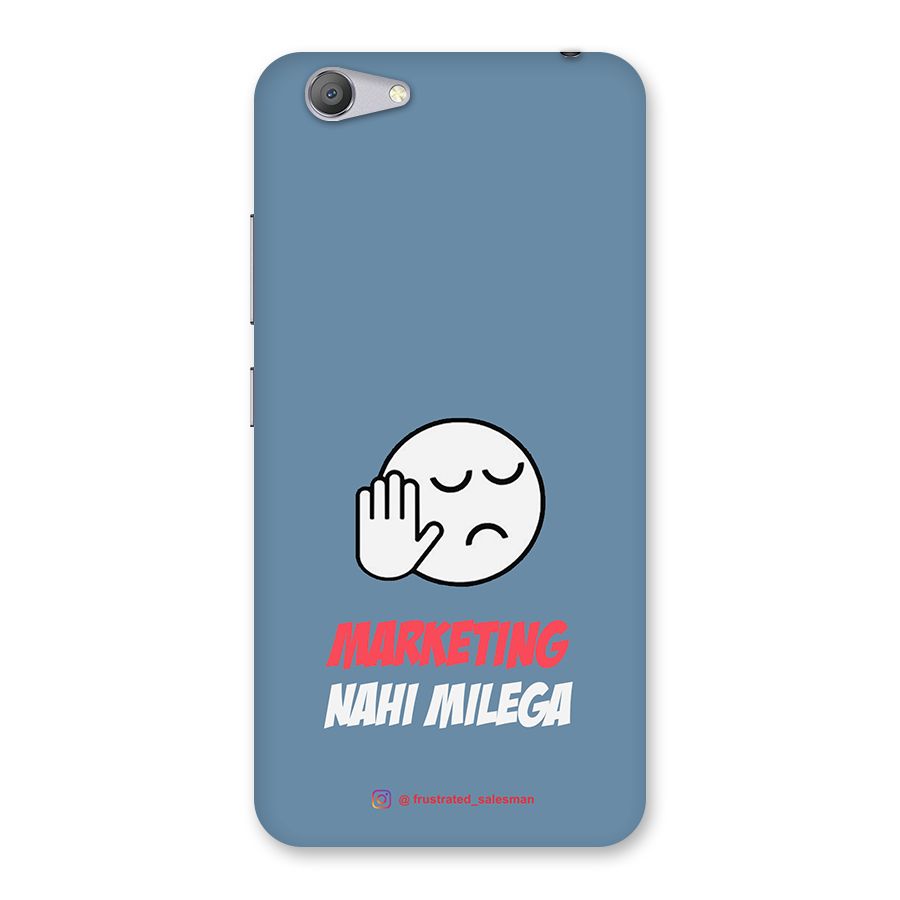 Marketing Nahi Milega SteelBlue Back Case for Vivo Y53