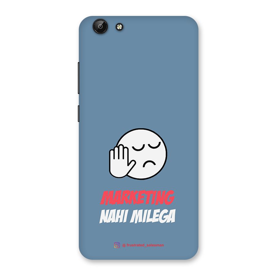 Marketing Nahi Milega SteelBlue Back Case for Vivo Y69