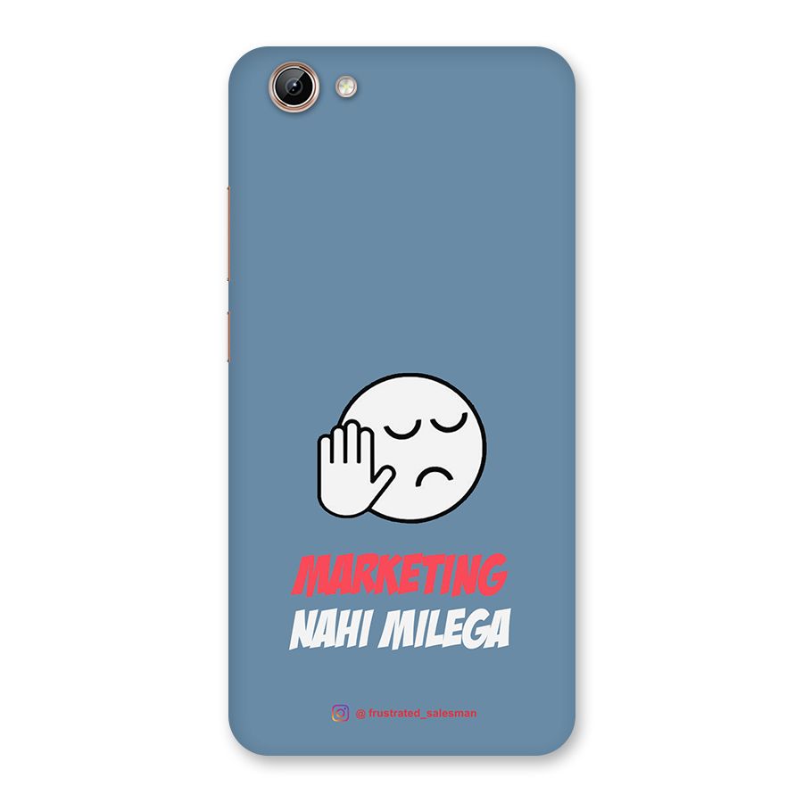 Marketing Nahi Milega SteelBlue Back Case for Vivo Y71i