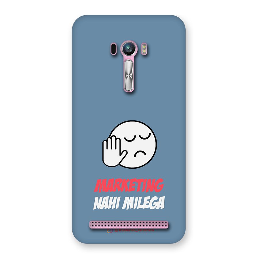 Marketing Nahi Milega SteelBlue Back Case for Zenfone Selfie