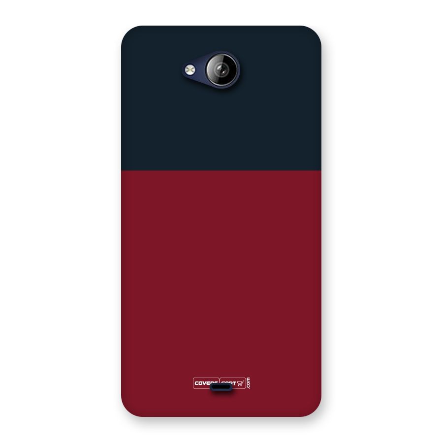 Maroon and Navy Blue Back Case for Canvas Play Q355