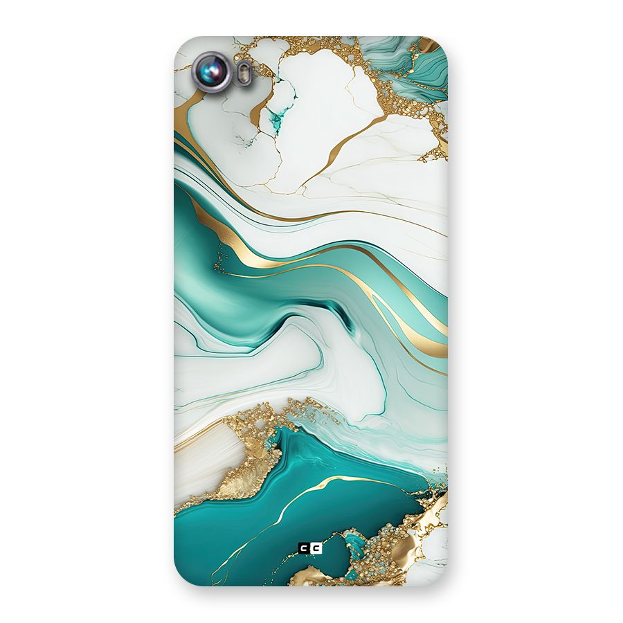 Marvelous Marble Back Case for Canvas Fire 4 (A107)
