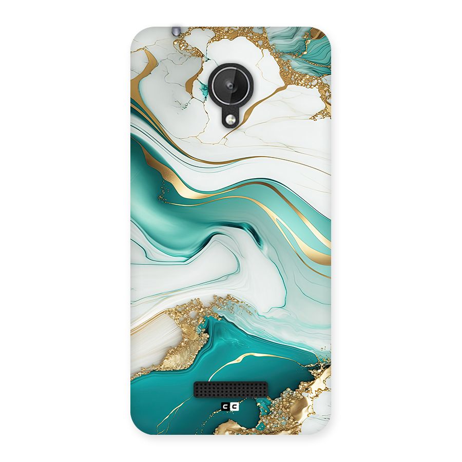 Marvelous Marble Back Case for Canvas Spark Q380