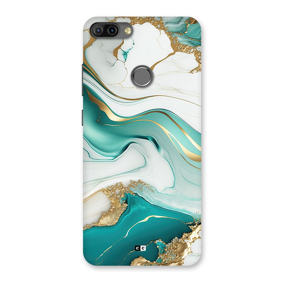 Marvelous Marble Back Case for Infinix Hot 6 Pro