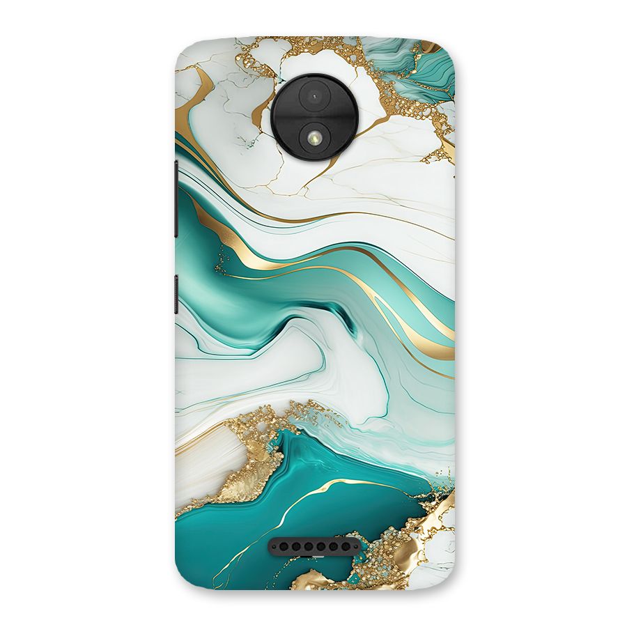 Marvelous Marble Back Case for Moto C