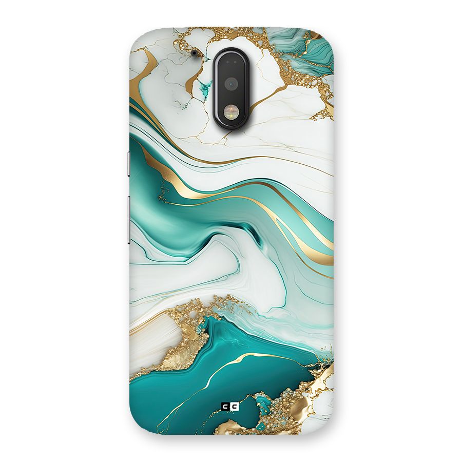 Marvelous Marble Back Case for Moto G4 Plus