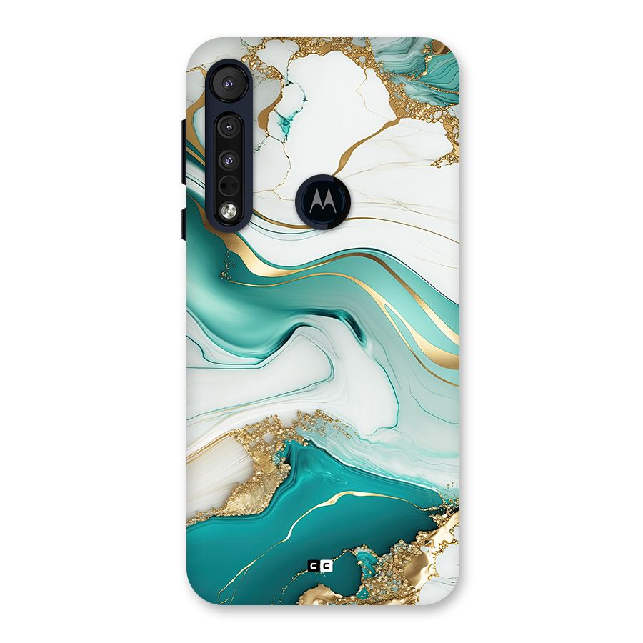 Marvelous Marble Back Case for Motorola One Macro