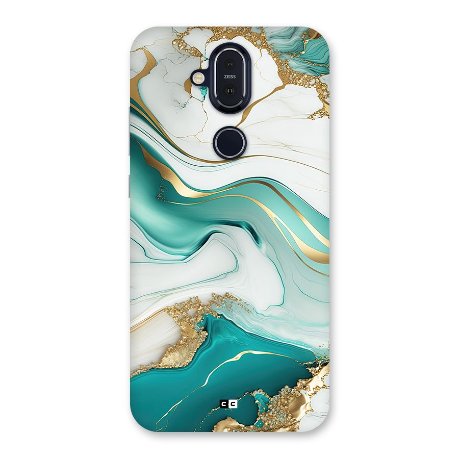 Marvelous Marble Back Case for Nokia 8.1