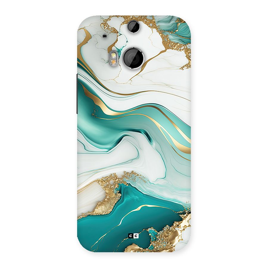 Marvelous Marble Back Case for One M8